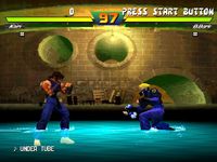 une photo d'Ã©cran de Street Fighter EX plus Alpha sur Sony Playstation